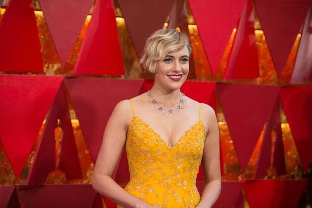 Oscar nominee Greta Gerwig arrives on the red carpet of The 90th OscarsÂ® at the DolbyÂ® Theatre in Hollywood, CA on Sunday, March 4, 2018.  Copyright: xPaulxHebertx 33546_184PLX