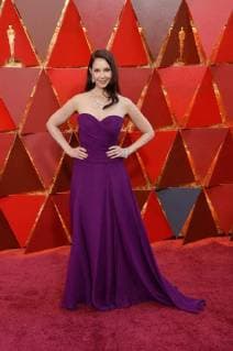 Actor Ashley Judd arrives on the red carpet for the 90th annual Academy Awards at the Dolby Theatre in the Hollywood section of Los Angeles on March 4, 2018.  LAP20180304443 JIMxRUYMEN