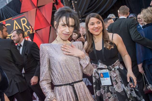 Oscar nominee Sally Hawkins arrives on the red carpet of The 90th OscarsÂ® at the DolbyÂ® Theatre in Hollywood, CA on Sunday, March 4, 2018.  Copyright: xMattxPetitx 33546_208PLX