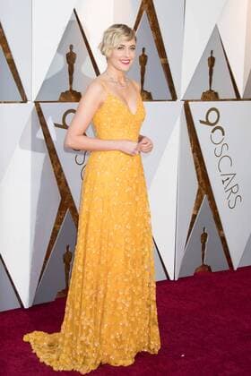 Greta Gerwig, Oscar nominee for directing and writing (original screenplay), arrives on the red carpet for the live ABC telecast of The 90th OscarsÂ® at the DolbyÂ® Theatre in Hollywood, CA on Sunday, March 4, 2018.  Copyright: xMichaelxBakerx 33546_253PLX