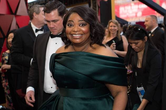 Oscar nominee Octavia Spencer arrives on the red carpet of The 90th OscarsÂ® at the DolbyÂ® Theatre in Hollywood, CA on Sunday, March 4, 2018.  Copyright: xSaraxWoodx 33546_273PLX