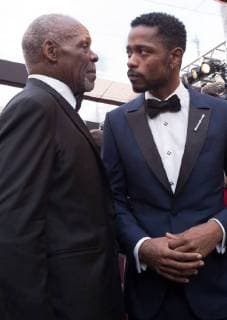 Danny Glover and Lakeith Stanfield on the red carpet of The 90th OscarsÂ® at the DolbyÂ® Theatre in Hollywood, CA on Sunday, March 4, 2018.  Copyright: xBillxBarnesx 33546_280PLX
