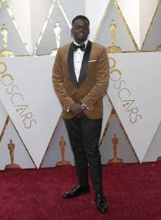 Daniel Kaluuya arrives on the red carpet for the 90th annual Academy Awards at the Dolby Theatre in the Hollywood section of Los Angeles on March 4, 2018.  LAP20180304241 JOHNxANGELILLO