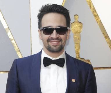 Lin-Manuel Miranda arrives on the red carpet for the 90th annual Academy Awards at the Dolby Theatre in the Hollywood section of Los Angeles on March 4, 2018.  LAP20180304256 JOHNxANGELILLO