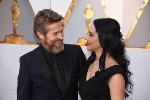 March 4, 2018 - Los Angeles, California, U.S. - WILLEM DAFOE and GIADA COLAGRANDE arrive on the red carpet for the 90th Annual Academy Awards at the Dolby Theatre. Los Angeles U.S. - ZUMAz03_ 20180304_zbp_z03_160 Copyright: xKevinxSullivanx
