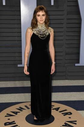 Bilder des Tages March 4, 2018 - Los Angeles, CA, U.S. - 04 March 2018 - Los Angeles, California - Emma Watson. 2018 Vanity Fair Oscar Party following the 90th Academy Awards held at the Wallis Annenberg Center for the Performing Arts. Photo Credit: AdMedia Los Angeles U.S. - ZUMAa123 20180304_zaa_a123_1315 Copyright: xBirdiexThompsonx