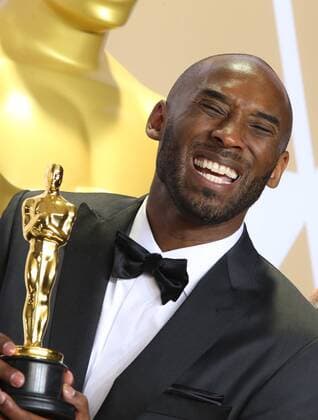 HOLLYWOOD, CA - MARCH 4: Kobe Bryant, in the press room at the 90th Academy Awards at the Dolby Theatre in Hollywood, California on March 4, 2018. Copyright: xFayexSadoux