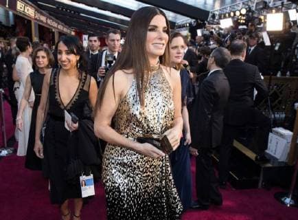 Sandra Bullock arrives on the red carpet of The 90th OscarsÂ® at the DolbyÂ® Theatre in Hollywood, CA on Sunday, March 4, 2018.  Copyright: xMattxSaylesx 33546_803PLX