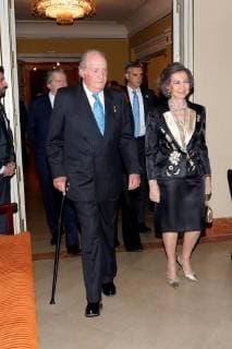 05-03-2018 Spain King Juan Carlos and Queen Sofia attend an act by the Spanish Royal History Academy in Madrid, Spain The event was held to honor King Juan Carlos I on the occation of his 80th birthday that was celebrated on 05 January 2018.  Copyright: xPPE xTHORTONx