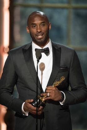 March 4, 2018 - Hollywood, California, U.S. - Kobe Bryant accepts the Oscar for best animated short film, for work on Dear Basketball during the live ABC Telecast of The 90th Oscars at the Dolby Theatre in Hollywood. Hollywood U.S. - ZUMAz03_ 20180304_shf_z03_751 Copyright: xAaronxPoolex