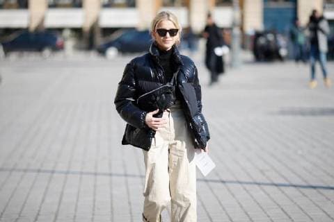 Blogger Caroline Daur attending the Lanvin show during Paris Fashion Week - Feb 28, 2018 - PFW: Fall 2018 Street Style Day 2, Paris France  Copyright: xMichaelxIpx h_00491670