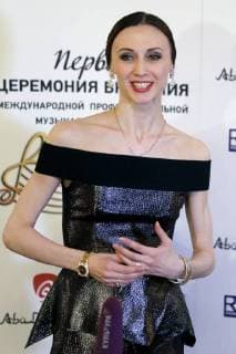 MOSCOW, RUSSIA â€“ MARCH 11, 2018: Bolshoi Ballet principal dancer Svetlana Zakharova ahead of a ceremony to present BraVo international professional music awards at the Bolshoi Theatre. Artyom Geodakyan TASS  TS077401