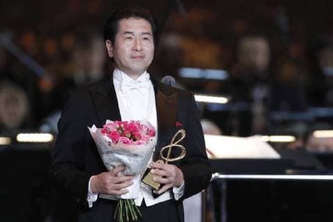 MOSCOW, RUSSIA â€“ MARCH 11, 2018: Japanese opera singer Seiichi Furukawa at a ceremony to present BraVo international professional music awards at the Bolshoi Theatre. Artyom Geodakyan TASS  TS077420