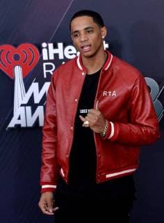 Athlete Cordell Broadus arrives for the iHeartRadio Music Awards at The Forum in Inglewood, California on March 11, 2018. Turner s TBS, TNT, and truTV channels broadcasted the ceremony live from The Forum.  LAP20180311002 JIMxRUYMEN