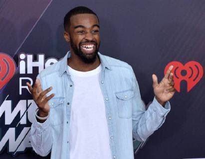 Landon Moss arrives for the iHeartRadio Music Awards at The Forum in Inglewood, California on March 11, 2018. Turner s TBS, TNT, and truTV channels broadcasted the ceremony live from The Forum.  LAP20180311018 JIMxRUYMEN