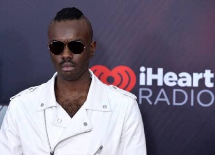 Jean Claude arrives for the iHeartRadio Music Awards at The Forum in Inglewood, California on March 11, 2018. Turner s TBS, TNT, and truTV channels broadcasted the ceremony live from The Forum.  LAP20180311044 JIMxRUYMEN