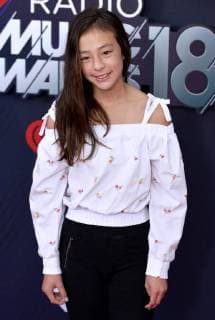 Actress Aubrey Anderson-Emmons arrives for the iHeartRadio Music Awards at The Forum in Inglewood, California on March 11, 2018. Turner s TBS, TNT, and truTV channels broadcasted the ceremony live from The Forum.  LAP20180311172 JIMxRUYMEN