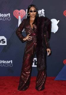 Soiree des iHeart Radio Awards 2018. 11 March 2018 - Inglewood, California - Ashanti. 2018 iHeart Radio Awards held at The Forum. Photo Credit: Birdie Thompson AdMedia 224879 2018-03-11 CA Inglewood Etats-Unis  Copyright: xBirdiexThompson AdMediax STAR_224879_048
