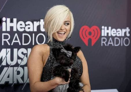 March 11, 2018 - Inglewood, California, U.S - BEBE REXHA arrives at the 2018 iHeart Radio Music Awards Inglewood U.S. - ZUMAm162 20180311_zap_m162_003 Copyright: xErickxMadridx