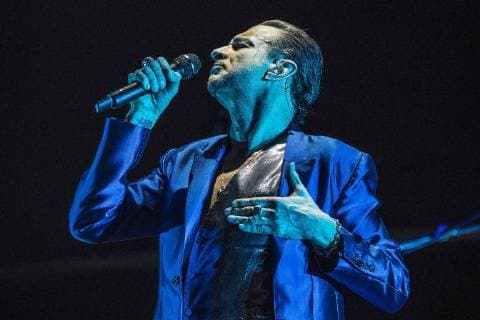 March 11, 2018 - EUM20180311ESP12.JPG.CIUDAD DE MEXICO.- Music Musica-Depeche.- Aspectos del concierto de la banda inglesa Depeche Mode en el Foro Sol de la Ciudad de Mexico, la noche de este domingo 11 de marzo de 2018. Foto: Agencia EL UNIVERSAL Yadin Xolalpa RCC.  - ZUMAu78_ 20180311_zaf_u78_099 Copyright: xYadinxXolalpax