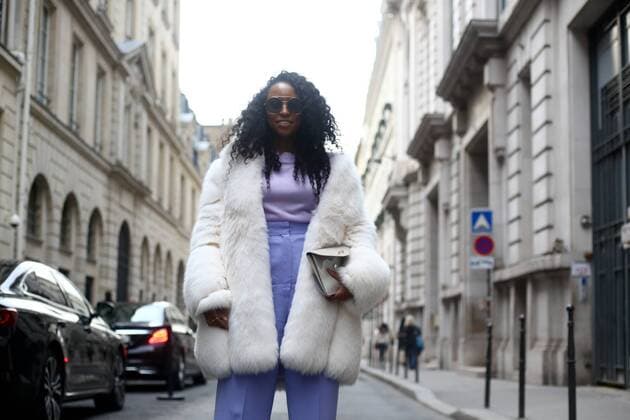 Stylist Shiona Turini attending the Comme des Garcons show during Paris Fashion Week - March 3, 2018 - PFW: Fall 2018 Street Style Day 5, Paris France  Copyright: xValentinaxRanierix h_00495094