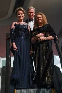 Queen Mathilde of Belgium, King Philippe - Filip of Belgium and Canada Governor General Julie Payette pictured during the Official Belgian concert in the evening of the second day of a state visit of the Belgian Royals to Canada in Ottawa, Canada, Tuesday 13 March 2018.  POOLxBENOITxDOPPAGNEx xFREDERICxSIERAKOWSKI 05312500