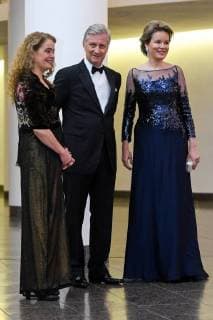 Canada Governor General Julie Payette, King Philippe - Filip of Belgium and Queen Mathilde of Belgium pictured during the Official Belgian concert in the evening of the second day of a state visit of the Belgian Royals to Canada in Ottawa, Canada, Tuesday 13 March 2018.  POOLxBENOITxDOPPAGNEx xFREDERICxSIERAKOWSKI 05312497