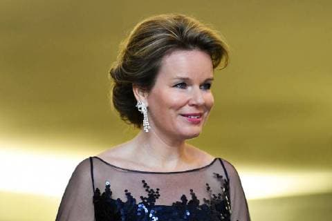 Queen Mathilde of Belgium pictured during the Official Belgian concert in the evening of the second day of a state visit of the Belgian Royals to Canada in Ottawa, Canada, Tuesday 13 March 2018.  POOLxBENOITxDOPPAGNEx xFREDERICxSIERAKOWSKI 05312506