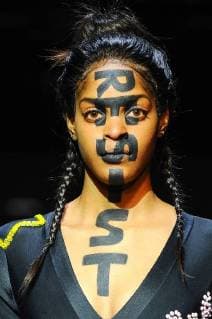 March 13, 2018 - Toronto, Ontario, Canada - Fashion models represent new Fall Winter 2018 PCP collection during runway presentation at Toronto Women Fashion Week 2018 day two on March 13, 2018 in Toronto, Canada. Toronto Canada  - ZUMAn230 20180313_zaa_n230_735 Copyright: xAnatoliyxCherkasovx