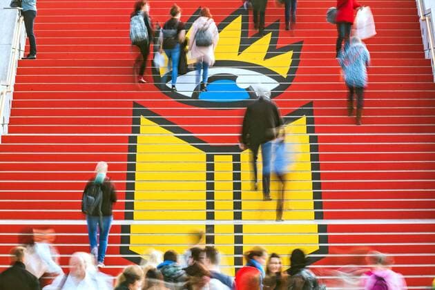 Leipziger Buchmesse 2018. Messebesucher auf der Leipziger Buchmesse am 15.03.2018.