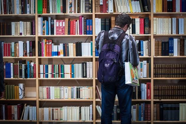 Tag 1 der Leipziger Buchmesse 2018. Mehrere Tausend Besucher werden an diesem WOchenende auf der Neuen Messe im Norden von Leipzig erwartet.