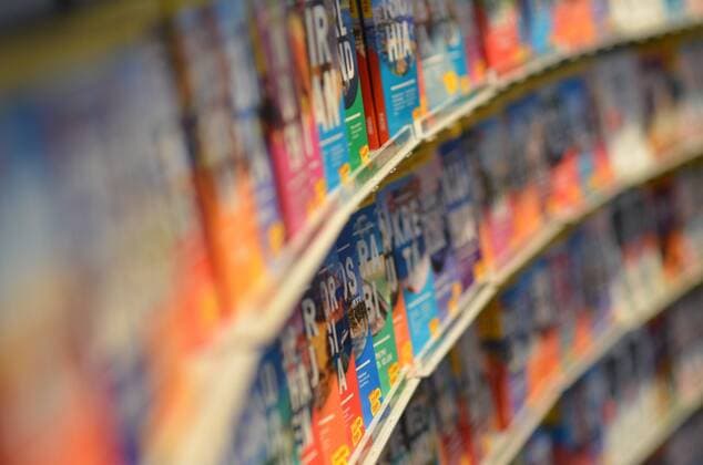 Leipziger Buchmesse 2018.Mehr als 2600 Aussteller aus 46 Ländern sind dieses Jahr vertreten. Rund 280 000 Besucher werden in kommenden vier Tagen auf dem Leipziger Messegelände erwartet.