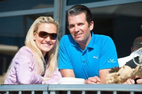 March 15, 2018 - FILE - Donald Trump Jr. s Wife Vanessa files for Divorce After 12 Years of marriage. PICTURED: DORAL, FL - MARCH 06: Republican presidential candidate Donald Trump makes an appearance prior to the start of play during the final round of the World Golf Championships-Cadillac Championship at Trump National Doral Blue Monster Course on March 6, 2016 in Doral, Florida...People: Vanessa Trump, Donald Trump Jr. Doral United States Of America - ZUMAs214 20180315_shd_s214_530 Copyright: xSMGx