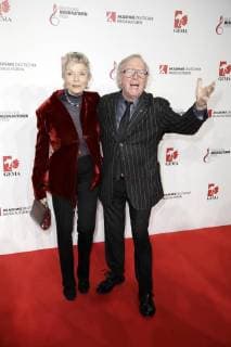 Klaus Doldinger mit Ehefrau Inge Beck bei der 10. Verleihung des Deutschen Musikautorenpreises 2018 im Hotel Ritz Carlton. Berlin, 15.03.2018