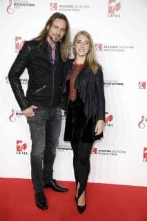 Oliver Thomas und Anna-Marlene Bicking bei der 10. Verleihung des Deutschen Musikautorenpreises 2018 im Hotel Ritz Carlton. Berlin, 15.03.2018