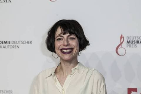 Caethe (Deutsche Sängerin) bei dem Musikautorenpreis am 16.03.2018 in Berlin