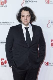 Komponist und Preisgewinner Enis Rotthoff bei dem Musikautorenpreis am 16.03.2018 in Berlin