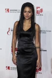 Sängerin, Produzentin und Model Larissa Sirah Herden bei dem Musikautorenpreis am 16.03.2018 in Berlin