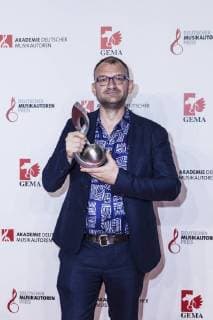 Preisträger Michael Pelzel (Komponist) bei der 10. Verleihung des Musikautorenpreises am 16.03.2018 in Berlin