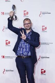 Preisträger Michael Pelzel (Komponist) bei der 10. Verleihung des Musikautorenpreises am 16.03.2018 in Berlin