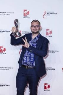 Preisträger Michael Pelzel (Komponist) bei der 10. Verleihung des Musikautorenpreises am 16.03.2018 in Berlin