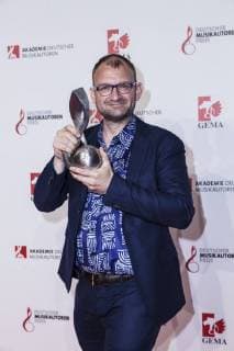 Preisträger Michael Pelzel (Komponist) bei der 10. Verleihung des Musikautorenpreises am 16.03.2018 in Berlin