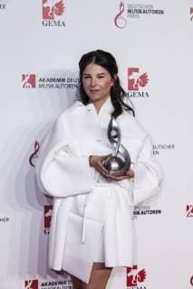 Preisträgerin Sängerin Balbina Jagielska bei der 10. Verleihung des Musikautorenpreises am 16.03.2018 in Berlin