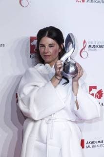 Preisträgerin Sängerin Balbina Jagielska bei der 10. Verleihung des Musikautorenpreises am 16.03.2018 in Berlin