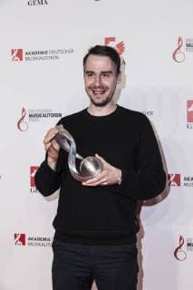 Preisträger DJ Martin Stimming bei der 10. Verleihung des Musikautorenpreises am 16.03.2018 in Berlin
