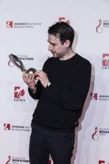 Preisträger DJ Martin Stimming bei der 10. Verleihung des Musikautorenpreises am 16.03.2018 in Berlin