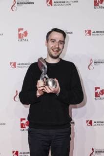 Preisträger DJ Martin Stimming bei der 10. Verleihung des Musikautorenpreises am 16.03.2018 in Berlin