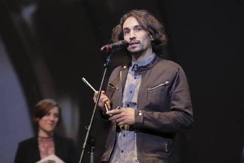 Bolivian director Martín Boulocq receives Mezcal award for Best Ibero American Feature Film Screenplay during the Guadalajara Film Festival, in Guadalajara, Mexico, on 16 March 2018. The Peruvian documentary Winaypacha and Matar a Jesús , co-production of Colombia and Argentina, rose today as the most winning films of the 33rd edition of the International Film Festival in Guadalajara, which in 2019 will have Chile as guest of honor. Winaypacha and Matar a Jesús triumph at the Guadalajara Film Festival !ACHTUNG: NUR REDAKTIONELLE NUTZUNG!  Copyright: xCarlosxZepedax MEX80 20180317-636568629640206256