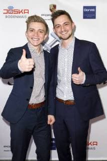 Thomas Danninger und Markus Danninger (Zweikanalton) bei der 13. Verleihung der Steiger Awards in der Alten Kaue der Zeche Hansemann. Dortmund, 17.03.2018