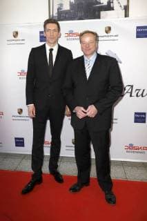 Steffen Hallaschka und Dirk Niebel bei der 13. Verleihung der Steiger Awards in der Alten Kaue der Zeche Hansemann. Dortmund, 17.03.2018
